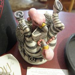 HARMONY KINGDOM Vulture "Bum Wrap" BOITE NOIR 2002 ÉDITION LIMITÉE 0624/5000