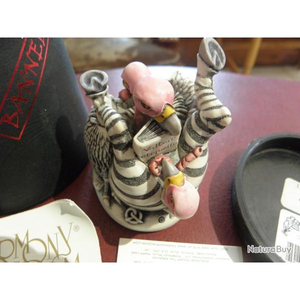 HARMONY KINGDOM Vulture "Bum Wrap" BOITE NOIR 2002 DITION LIMITE 0624/5000