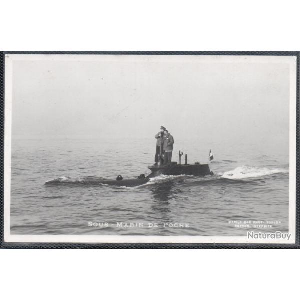 CPA - MARINE DE GUERRE - Sous - Marin  DE " POCHE " N1476