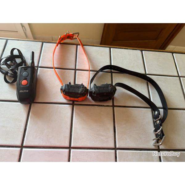 Collier Dogtra 2 chien  vrifier Fonctionne lorsque les chiens se trouvent  50/60 m