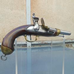 PISTOLET A SILEX FRANÇAIS MODELE 1822