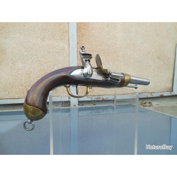 PISTOLET A SILEX FRANAIS MODELE 1822