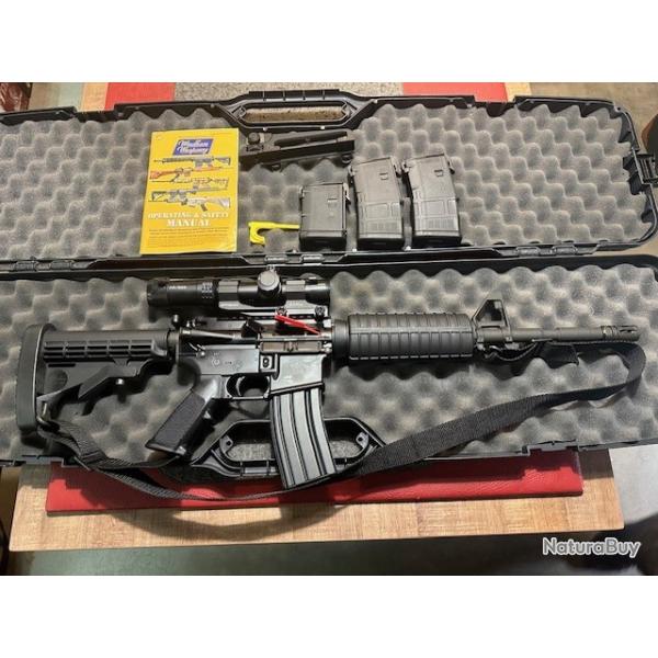 Occasion M4 Windham Mod WW-15 cal 223 canon14.5'' avec lunette bushnell AR/223 1.4x24