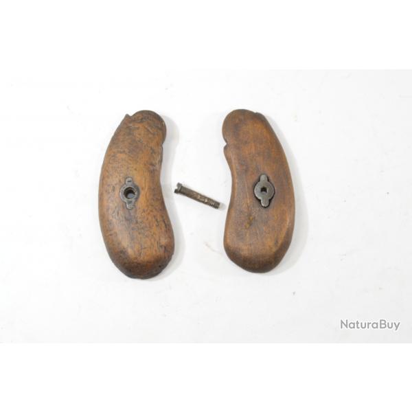 Reichrevolver 1883 : plaquettes / poigne crosse avec vis
