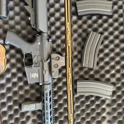 Réplique airsoft Sentinel Sigma Rossi noir + 3 chargeurs