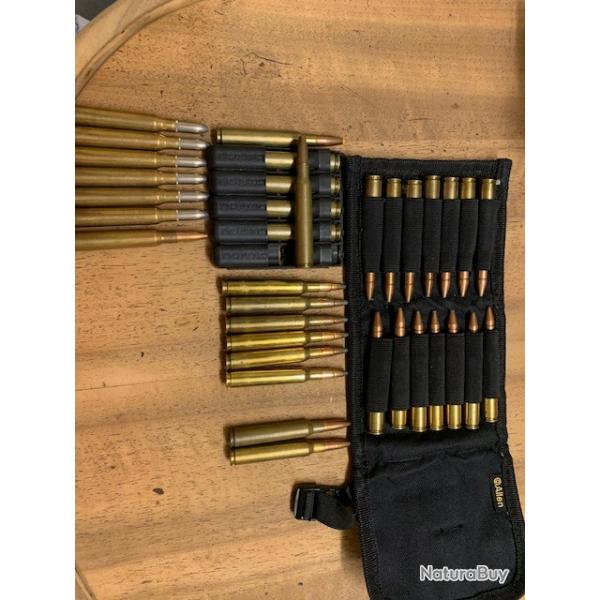 lot munition 7x64 divers marques