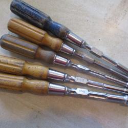 5 clés emmanchés sam 6,7,8,8,13