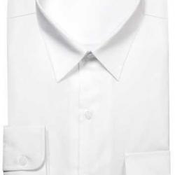 Chemise col fermé Blanche Homme T8