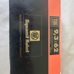 Balles RWS dynamit Nobel 19g 293gr rare 9,3x62