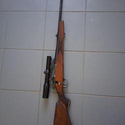 Carabine AKAH 7X64 + lunette schmidt & bender
