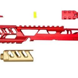 CULASSE AAP01 FUKU-2 CNC ROUGE / OR - Long Cutout version