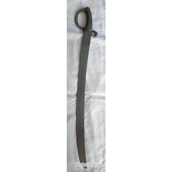 Sabre BRIQUET en Aluminium France XIX Sicle