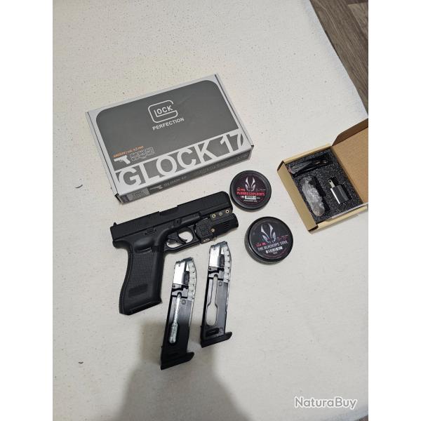 Glock 17 gen 5 MOS 4,5mm diabolos
