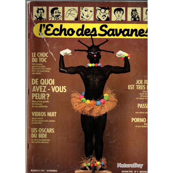 l'cho des savanes 7 nouvelle srie , wolinsky et quelques autres ,