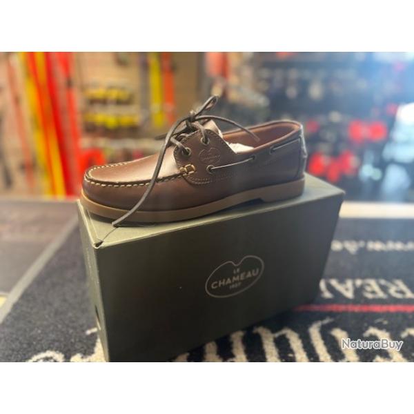 Chaussures bateau Galion Le Chameau TAILLE 40 NEUF destockage chasse enchre 88 au lieu de 139.99