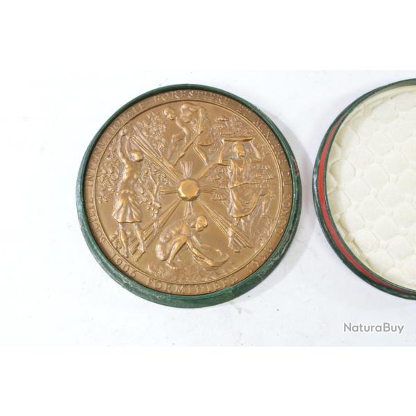 Mdaille de table Bronze Forminier 1956 Berceau du Kasai Afrique Congo belge Colonie BELGIQUE