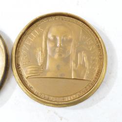 Médaille de table Bronze Exposition Universelle de Bruxellles 1958 RAU BRUSSEL