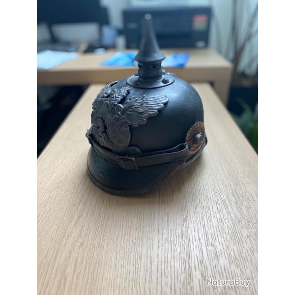 Casque  pointe Badois 1915  WW1