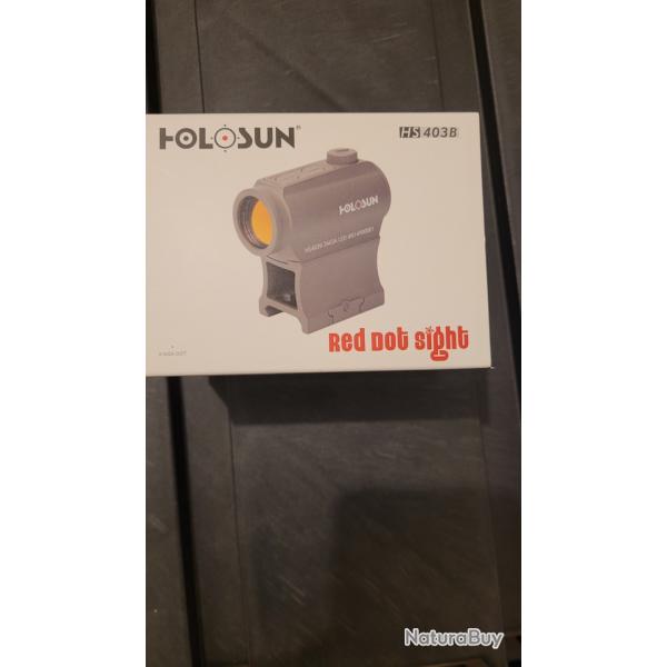 Point rouge HOLOSUN HS 403B FDE Jamais servi.