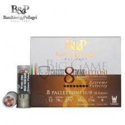 Chevrotine B&P Big Game Pallettoni 8 grains cal.12/70