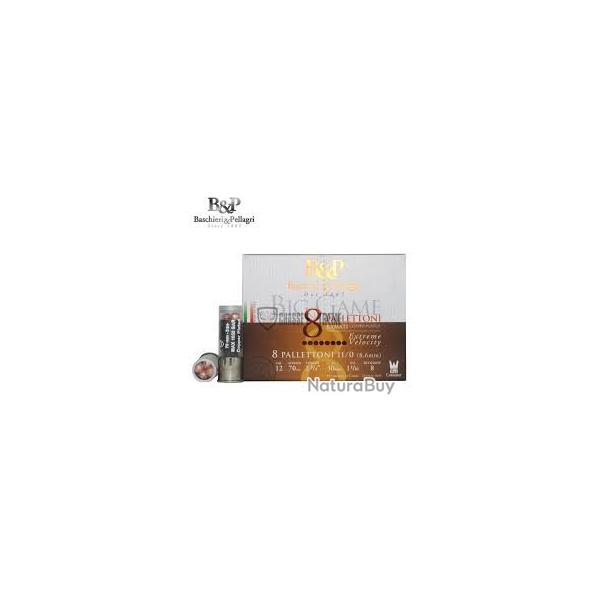 Chevrotine B&P Big Game Pallettoni 8 grains cal.12/70