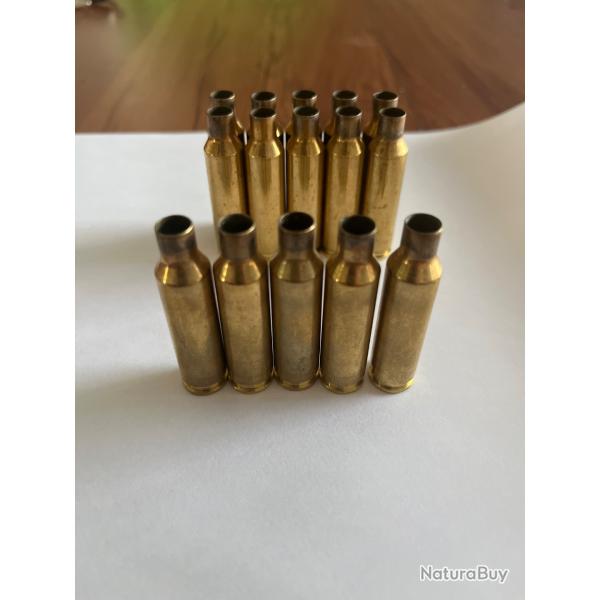 Lot de 15 tuis 6,5 Creedmoor tirs 1x