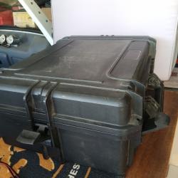 Valise noire étanche