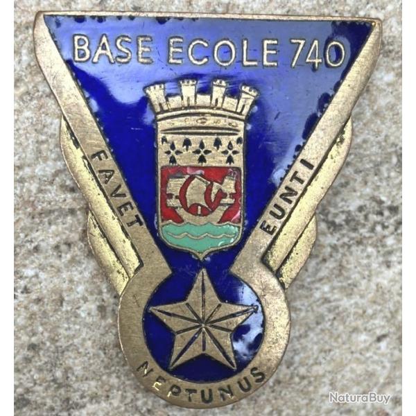Base Ecole 740, NANTES, mail, dos lisse dor