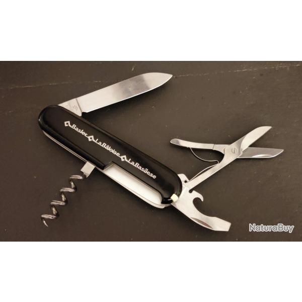 Victorinox couteau suisse Golfer 91mm Basler 1985 Insert mtallique