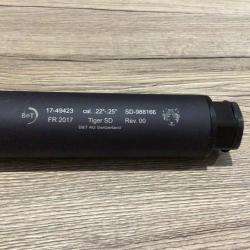 Modérateur de son BRUGGER et THOMET pour AR 15 en calibre 223/5.56mm