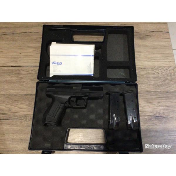 Pistolet Semi automatique WALTHER P 99 en calibre 9x19