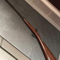 Carabine 9mm Flobert,Warnant ,Canon hexagonal,Crosse en noyer,CAT D,Excellent état.