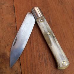 Joli Couteau YSSINGEAUX 555 VÉRITABLE MALLARET Manche en Corne