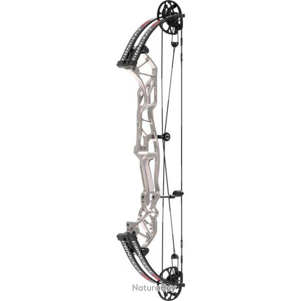 HOYT - CONCEPT FX 34" GAUCHER (LH) 45-55 # TI SILVER