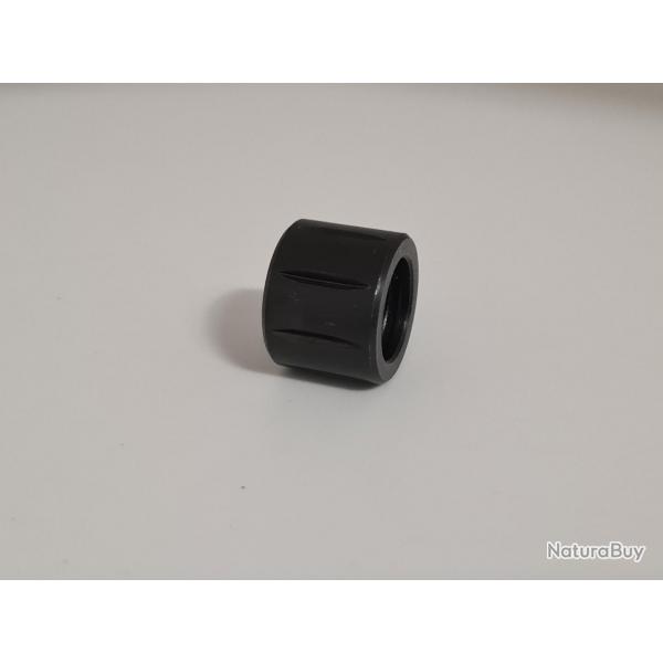 PROTEGE FILETAGE / CACHE FLAMME KIT CARABINE T4E ACIER NOIR 14MM ANTI HORAIRE NEUF