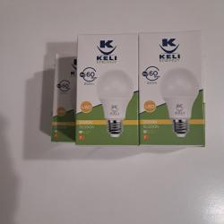 Lot de 5 ampoules led de marque keli E27 Toute neuve sous blister