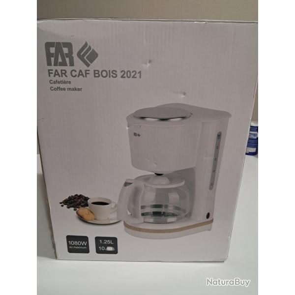 cafetire far caf bois 1.25l toute neuve