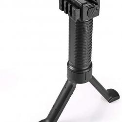 Super promo (a) !!! Poignée - Bipied pour rail de ( 20 mm à 22 mm ) en polymère