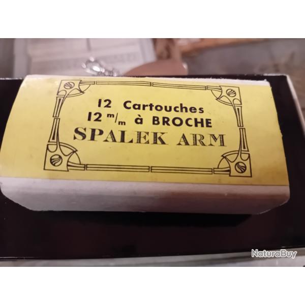 Bote de 12 cartouches  broche de 12mm