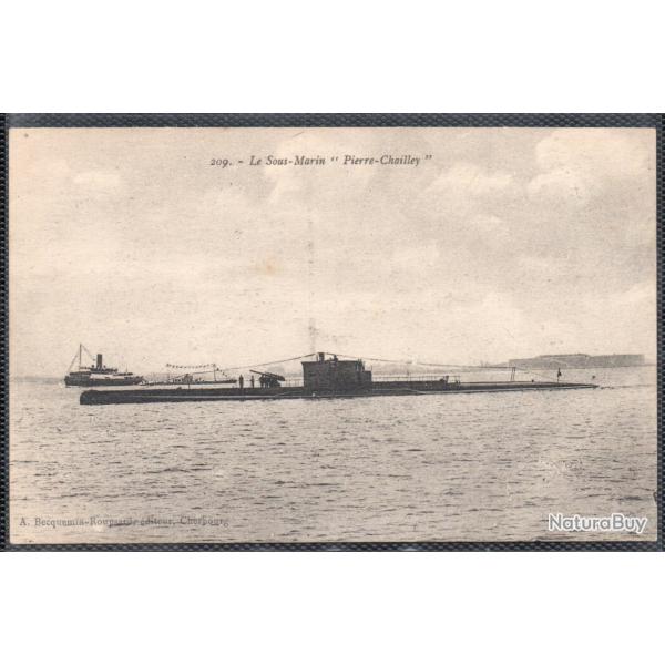 CPA - MARINE DE GUERRE  -  LE SOUS - MARIN " Pierre - Chailley  "  N1491
