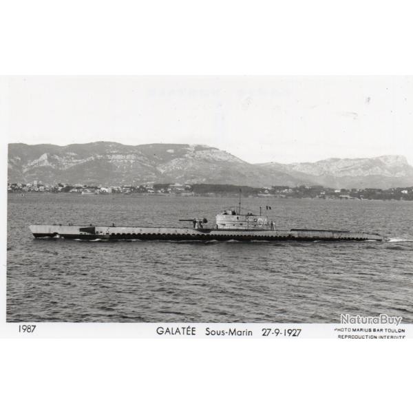 CPA - MARINE DE GUERRE  - SOUS - MARIN " GALATEE  "  N3953