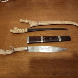 Lot de couteau a identifier