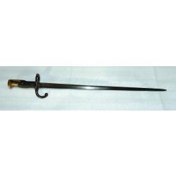 BAIONNETTE GRAS MODÈLE 1874 MANUFCTURE D'ARMES DE TULLE 1879