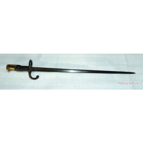 BAIONNETTE GRAS MODLE 1874 MANUFCTURE D'ARMES DE TULLE 1879