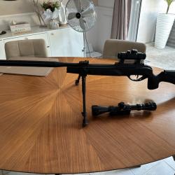 Carabine à plomb 4,5 GAMO HPA IGT 19,9 joules avec viseur point rouge et lunette origine