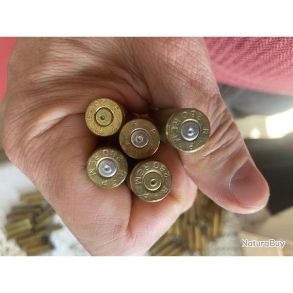 Douilles vides tires une fois cal 280 remington x20