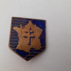 1 insigne Militaire 2e Diivision Blindé Paris AREMAIL