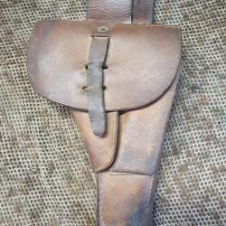 holster armée Française en cuir pour pistolet MAC 50