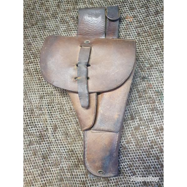 holster arme Franaise en cuir pour pistolet MAC 50