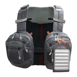 Gilet de peche CHEST PACK || KOWA devaux gris